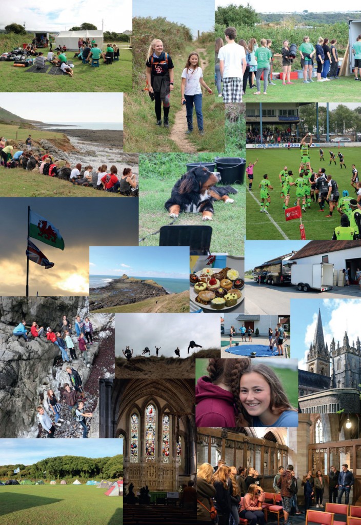 Wales-Freizeit 2018: Collage
