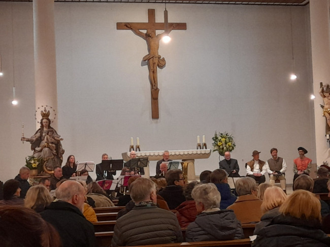 13. November 2022: der Renaissance-Chor in Heufeld, St. Korbinian