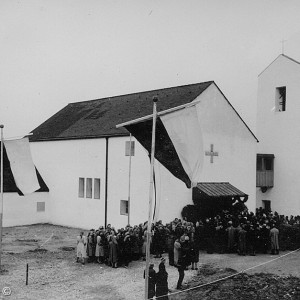 Kirchenweihe Johanneskirche Bruckmühl 10. Oktober 1954